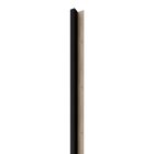 Linea 1 Panel (black/ oak) fa lamella