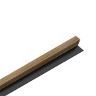 Linea 1 Panel (oak/ black) fa lamella