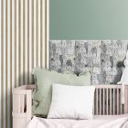 Linea 1 Panel (white/ oak) fa lamella