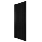 Linea ACOUSTIC PROline black/black 2400mm x 605mm akusztikus falpanel - lamella falburkolat