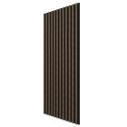 Linea ACOUSTIC PROline esotica/black 2400mm x 605mm akusztikus falpanel - lamella falburkolat