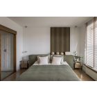 Linea ACOUSTIC PROline oak/black 2400mm x 605mm akusztikus falpanel - lamella falburkolat