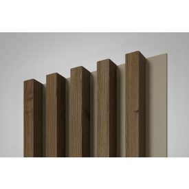 Linea Comfort 5 Panel Tobacco/Cashmere fa lamella