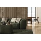 Linea Comfort 5 Panel Tobacco/Cashmere fa lamella