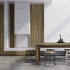 Linea Single (oak) fa lamella