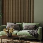 Linea Slim 1 Panel tölgy/fekete (oak/ black) fa lamella