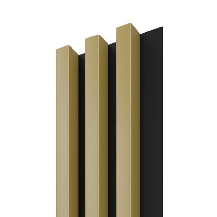 Linea Slim 3 Panel (gold/black) fa lamella