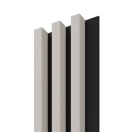Linea Slim 3 Panel japandi/black fa lamella