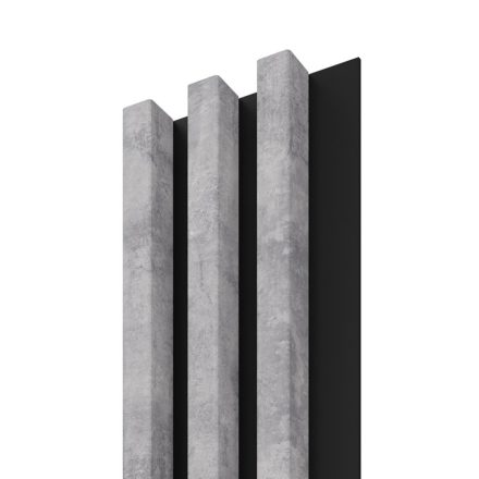 Linea Slim 3 Panel (urban/black) fa lamella