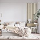 Linea Slim 3 Panel (white/oak) fa lamella