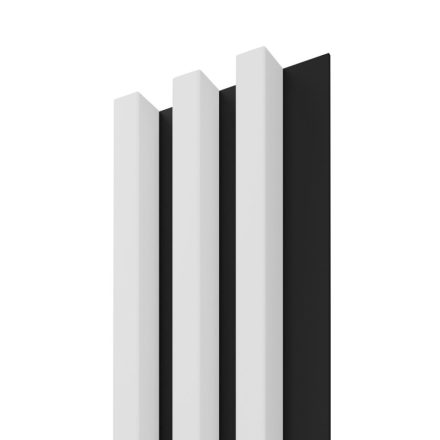Linea Slim 3 Panel (white/ black) fa lamella